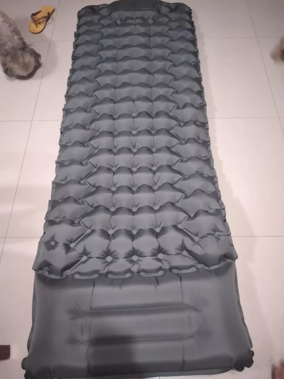Customer photo review of Ultralekki Materac Kempingowy – Kompaktowy i Idealny na Każdą Przygodę
