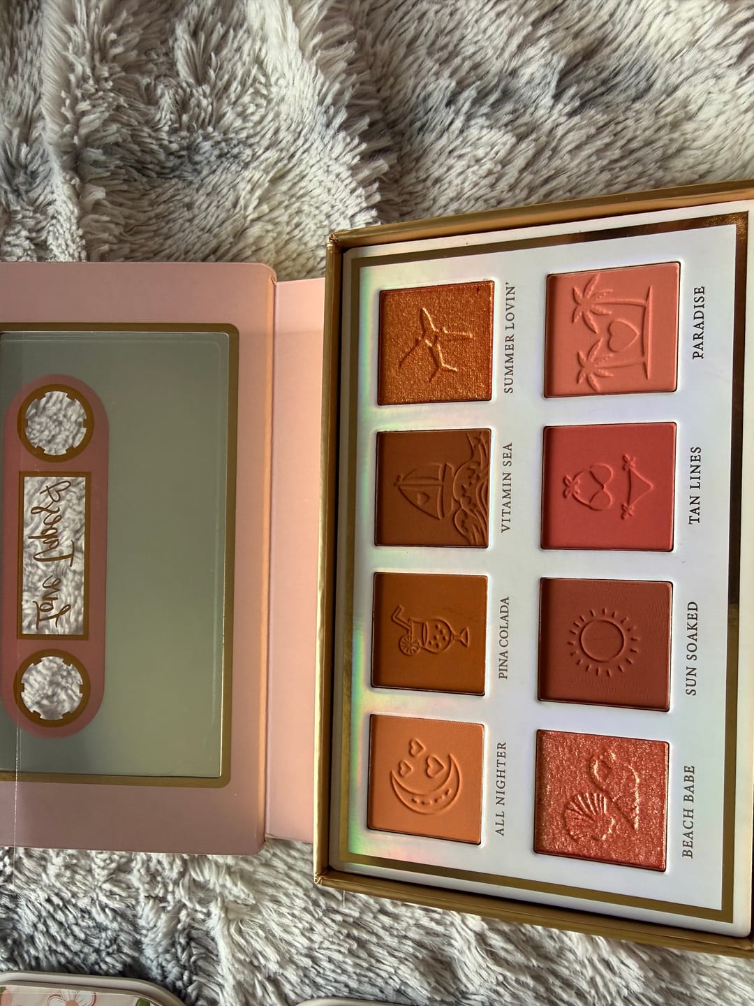 Customer photo review of Love Tapes Palette