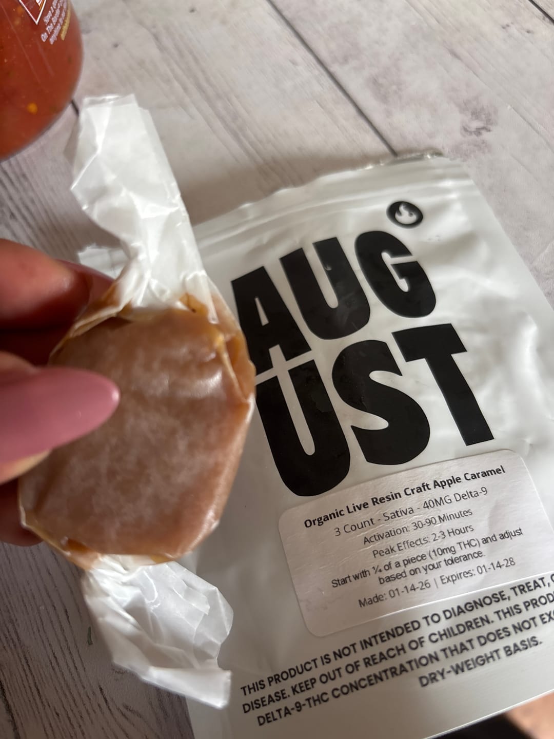 Customer photo review of Craft Organic Live Resin Caramels