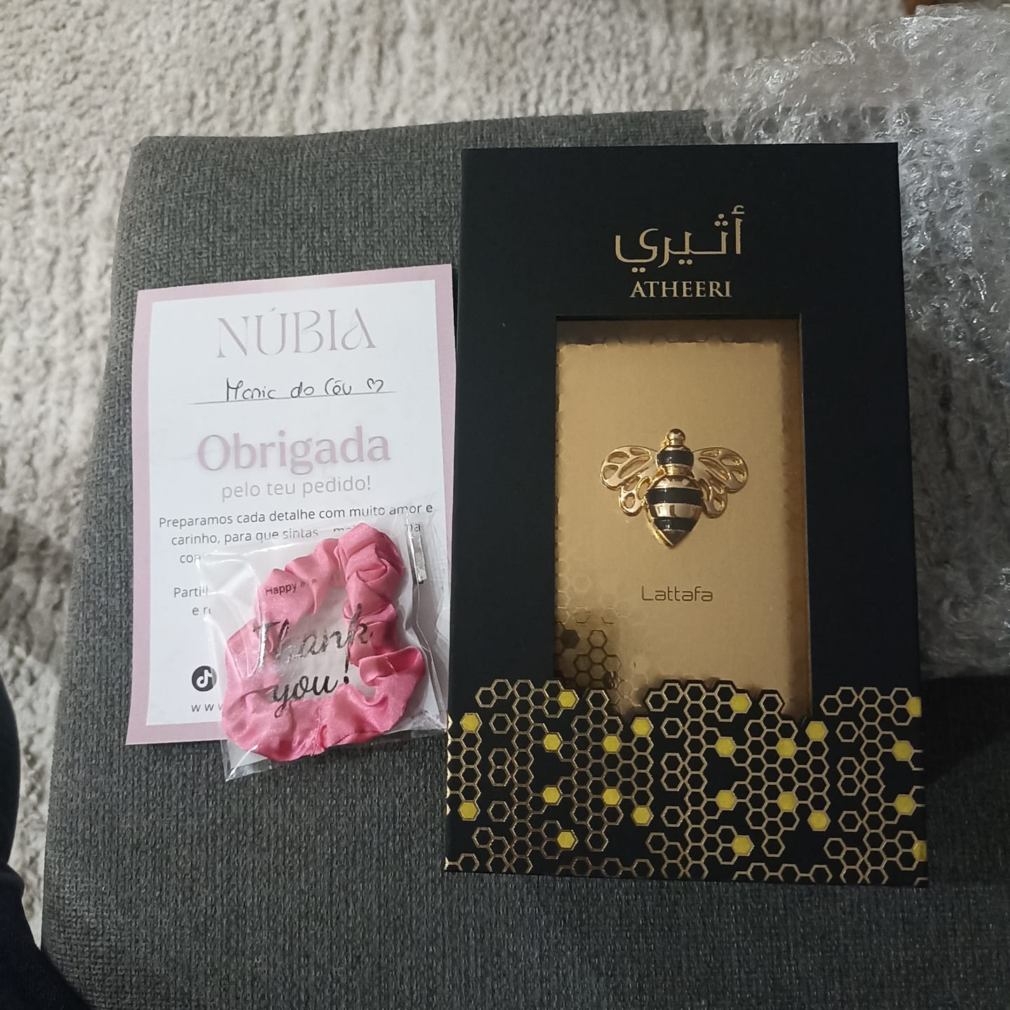 Customer photo review of PERFUME ATHEERI LATTAFA  - 100ML