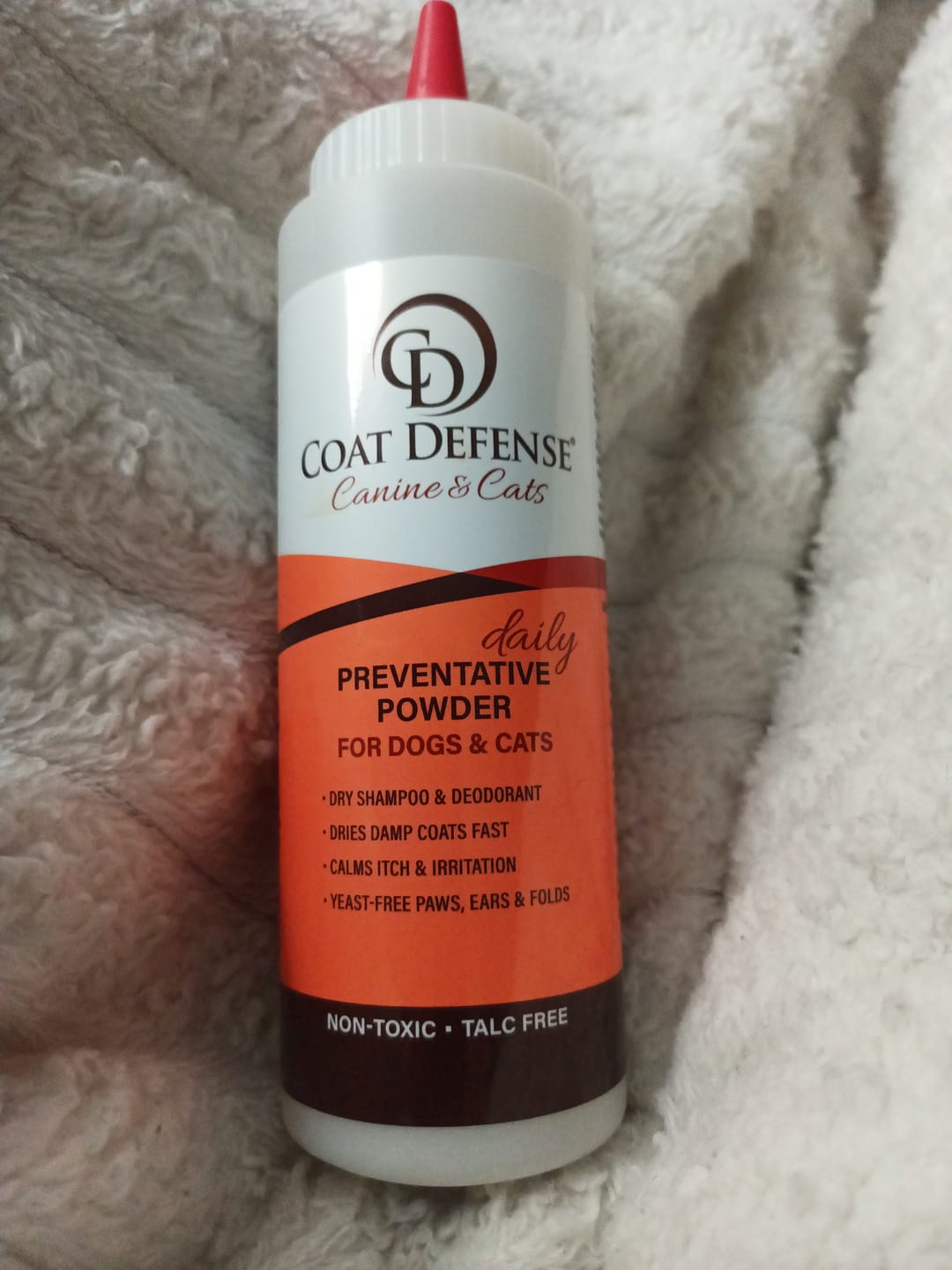 Customer photo review of Daily Preventative Powder - Canine & Cat