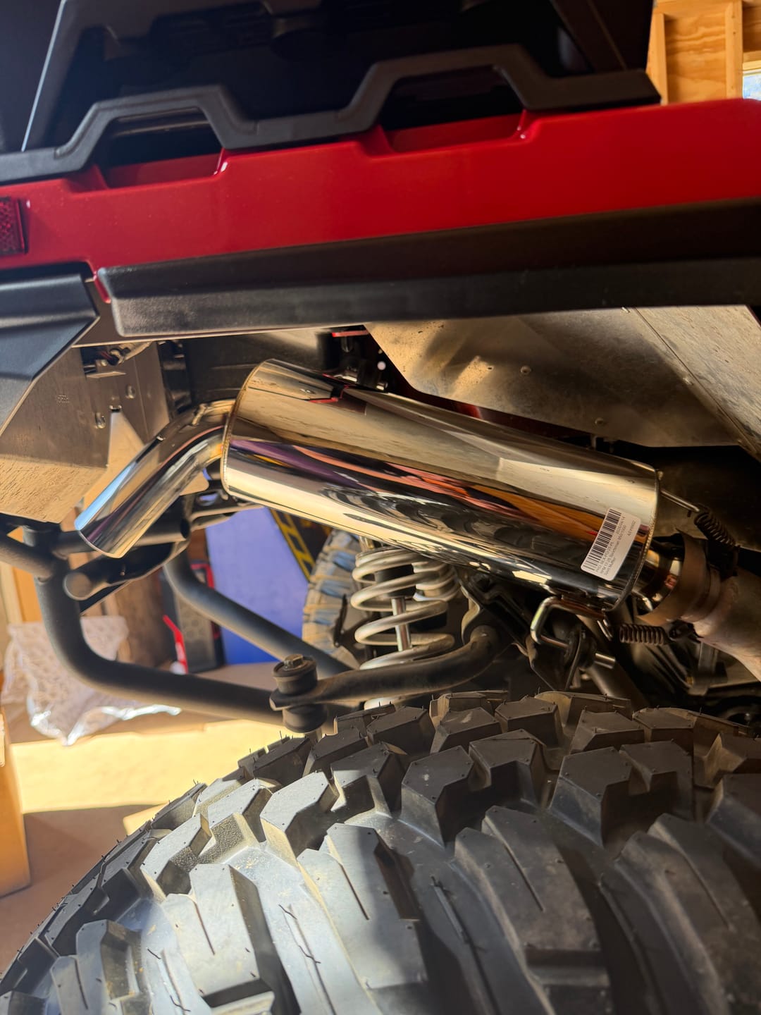 Customer photo review of RPM Polaris Sportsman 850 Sport Muffler 2017-2025 Sportsman 850 & 1000
