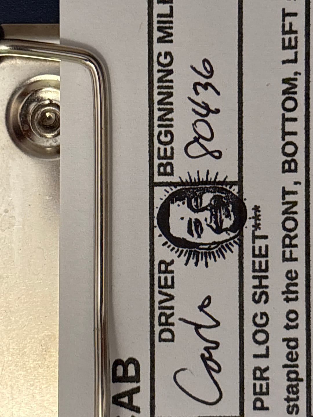 Customer photo review of Rubber Stamp﹘No Text - Self-Inking Stamp (min. 0.7")﹘US