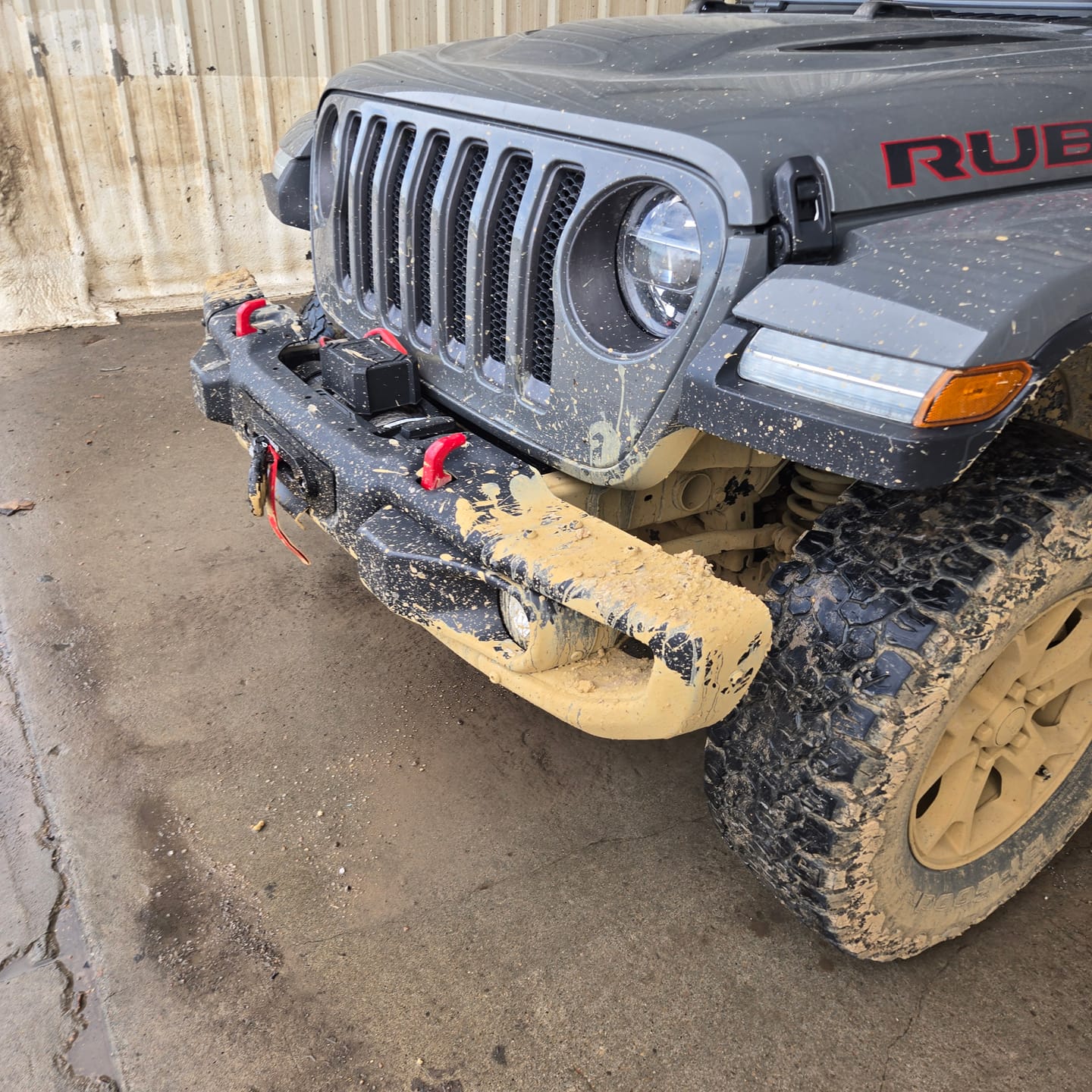 Customer photo review of OPENROAD 13,500lbs electric winch with Synthetic Rope - Panther Series 3S