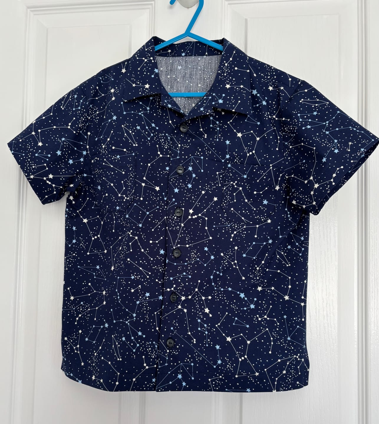 Customer photo review of Stars Constellation Rose & Hubble Cotton Poplin Fabric