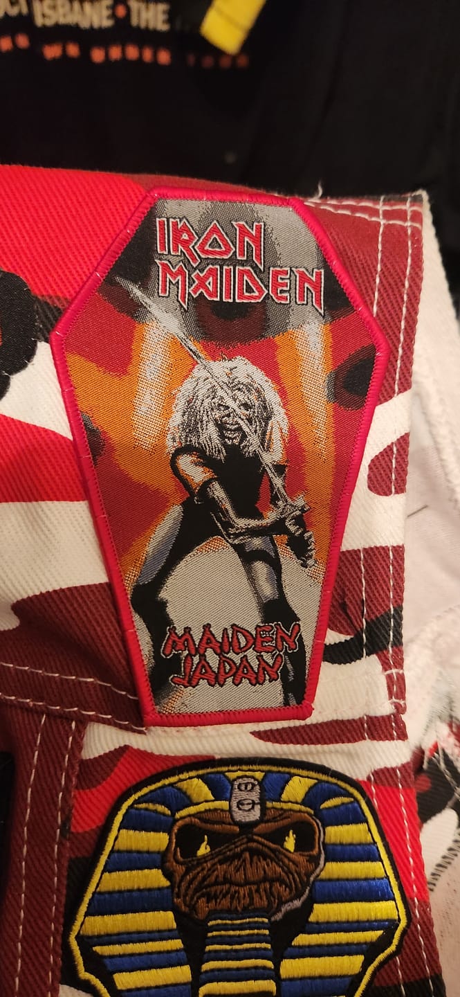 Customer photo review of Iron Maiden - Maiden Japan - Patch