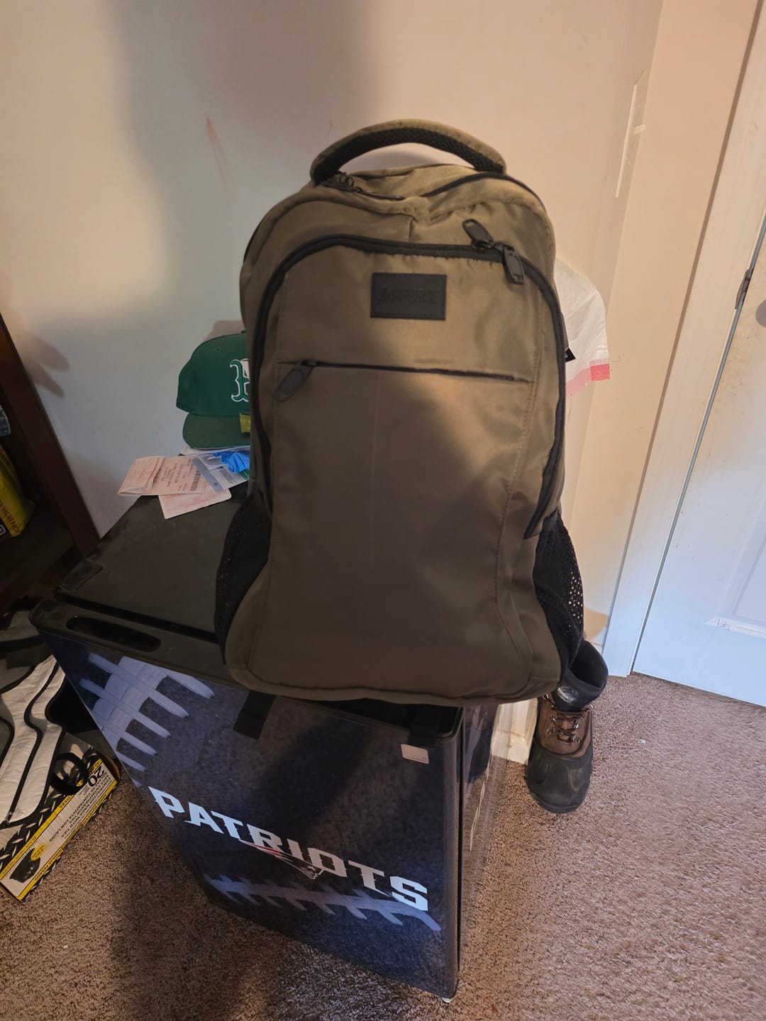 Customer photo review of Mystery Loaded Backpack