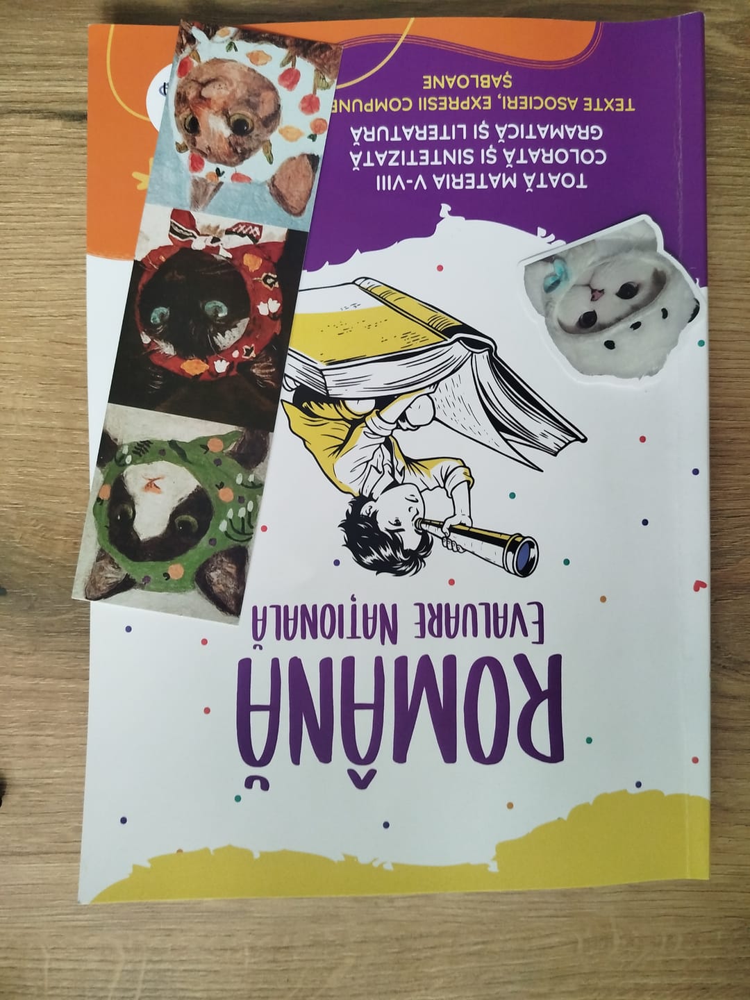 Customer photo review of Carte Română Evaluare Națională - Bacademia (Toată Materia V-VIII: Gramatică și Literatură)