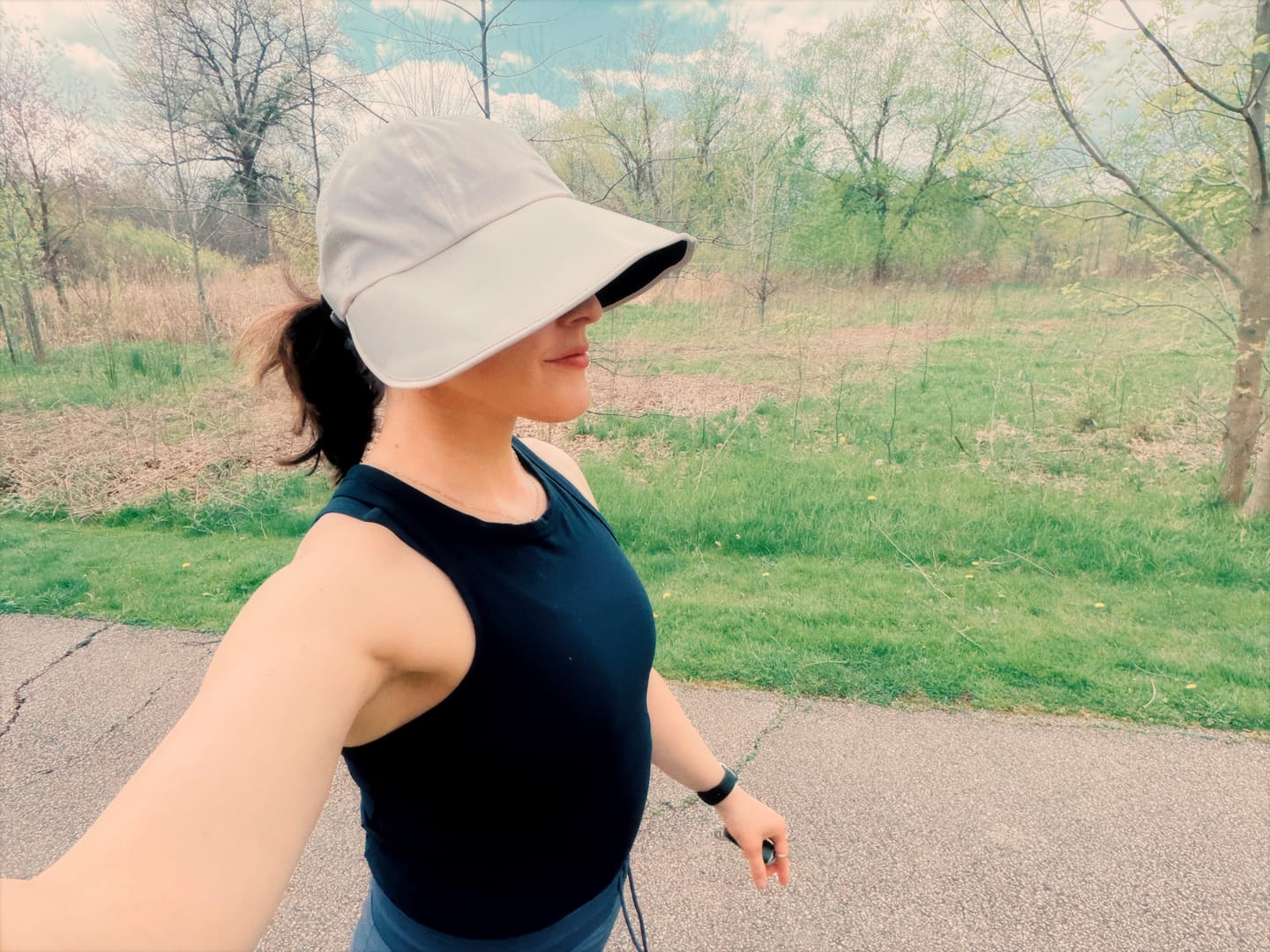 Customer photo review of Women's Sun Protection Hat UPF 100+ BM715