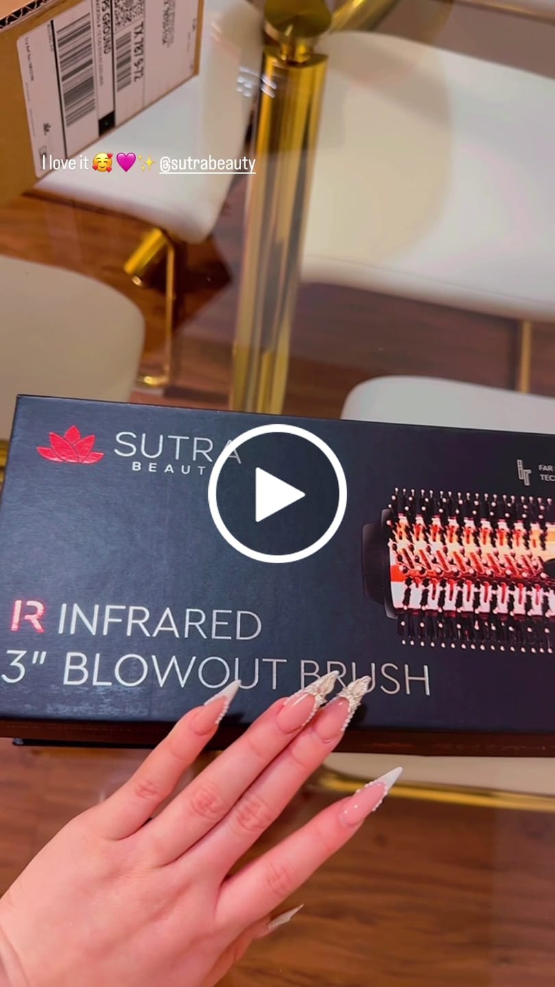 Customer video review of IR Infrared 3" Blowout Brush