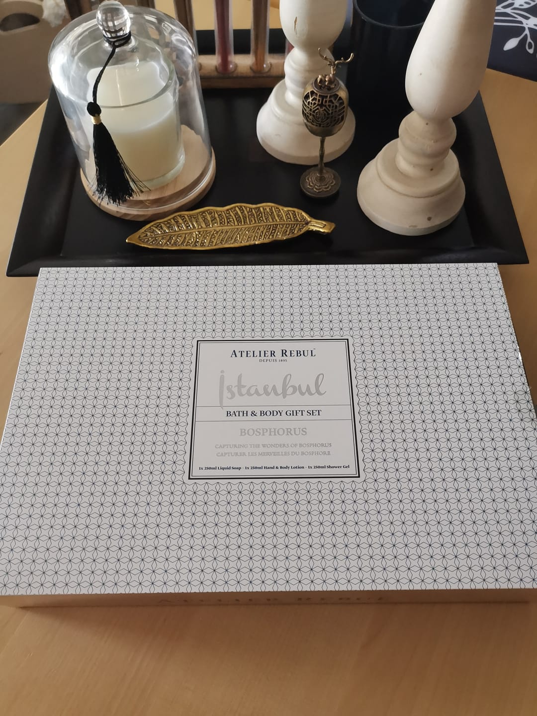 Customer photo review of Istanbul Bosphorus Bad & Body Geschenkset