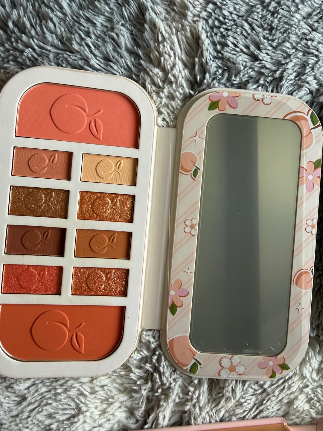 Customer photo review of Feeling Peachy Palette