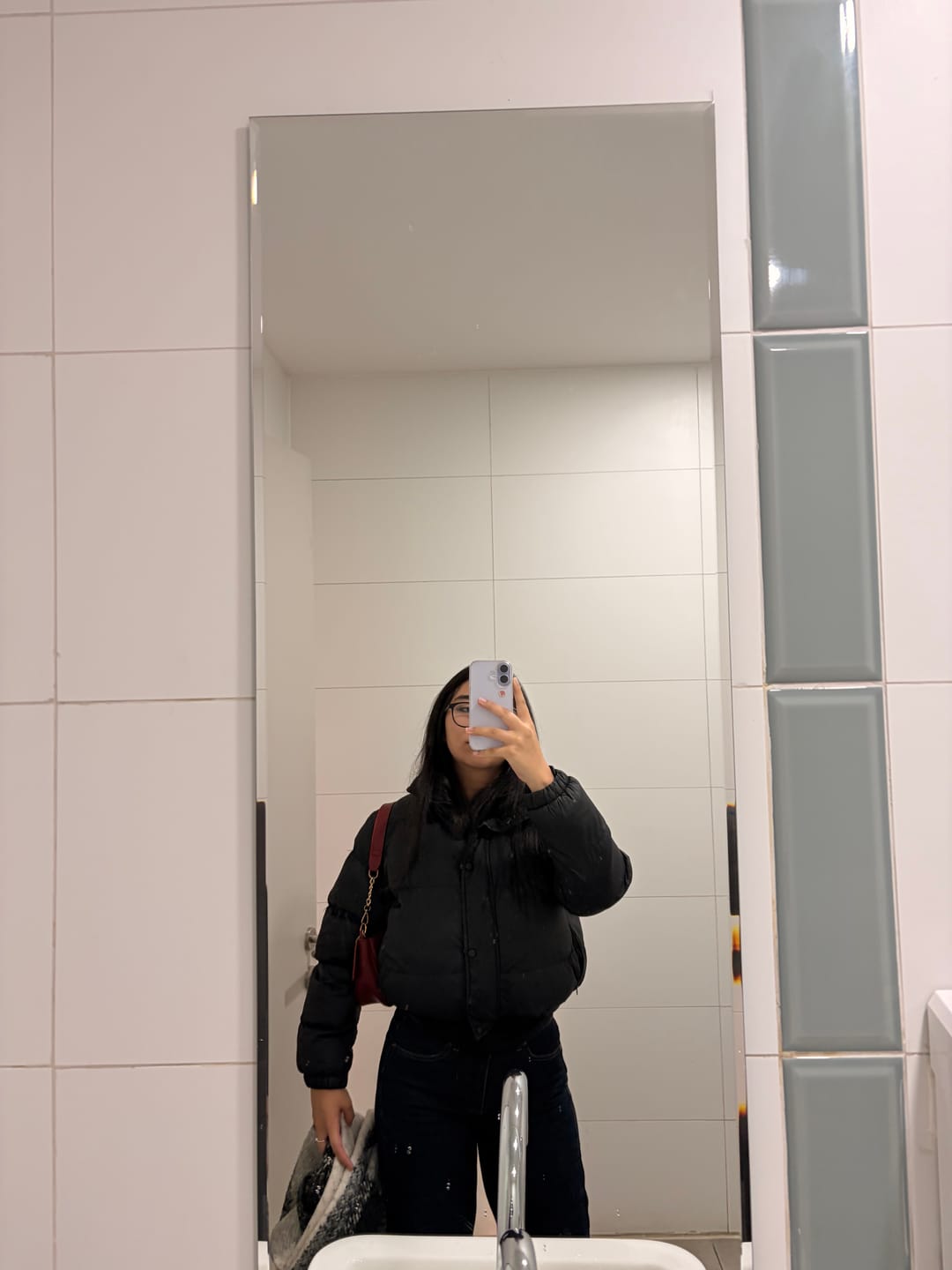 Customer photo review of Pantalón Denim Indigo Tiro Bajo