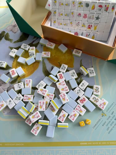 Customer photo review of Sunwashed Citrus Tiles
