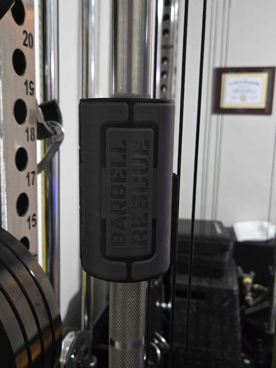 Customer photo review of Barbell Rescue Nylon Brush