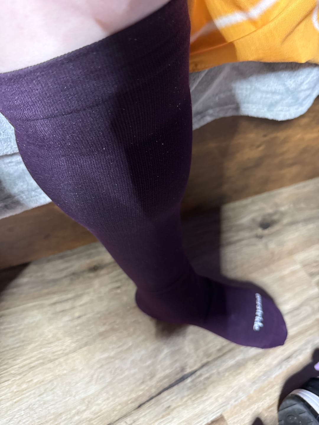 Customer photo review of Everstride™ Bamboo Compression Socks
