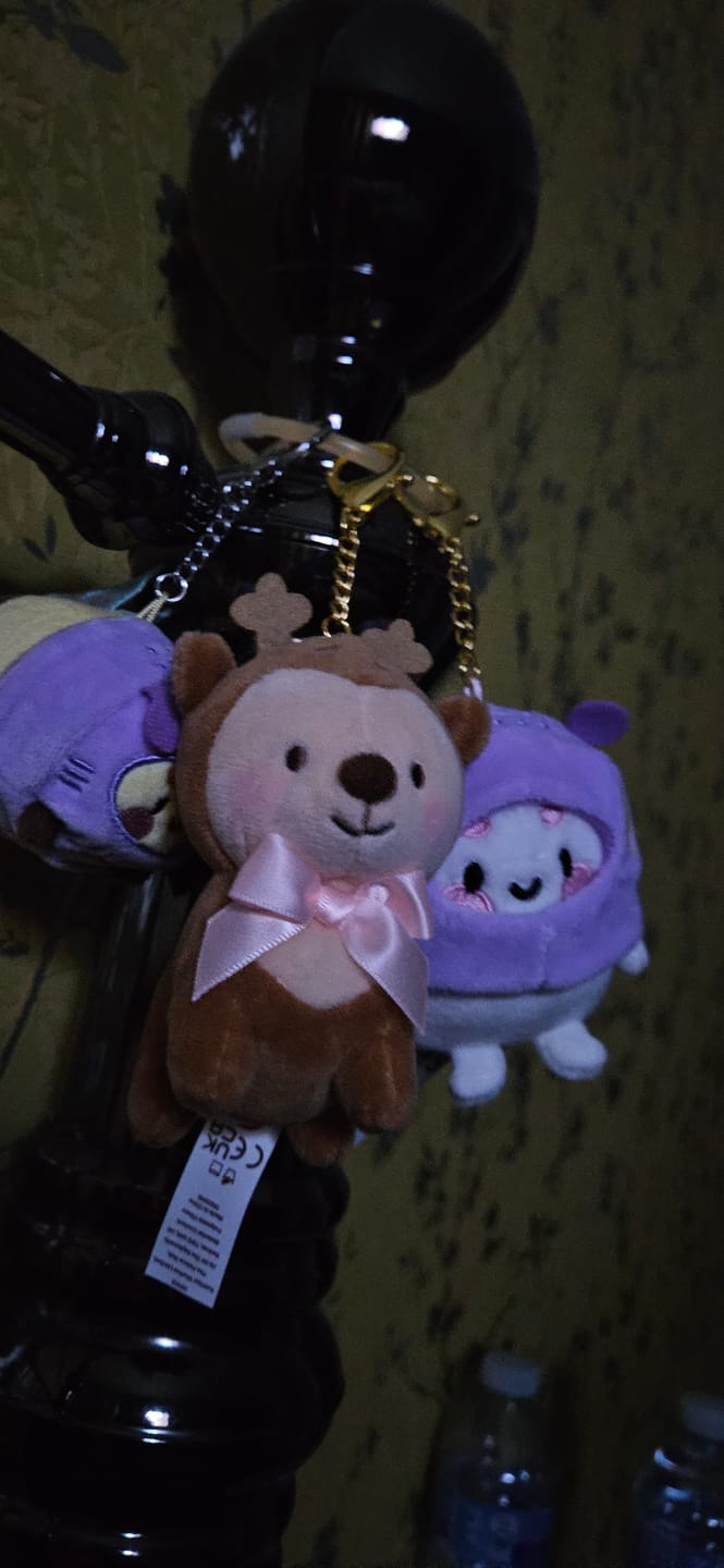 Customer photo review of Marshie Astronaut Plush Keychain | Kawaii Space Character Keychain
