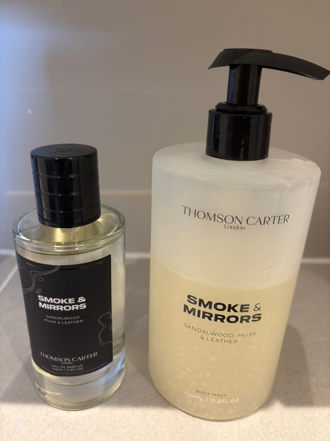 Customer photo review of Smoke & Mirrors | Body Wash