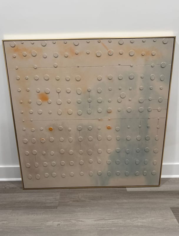 Customer photo review of Wabi-Sabi Wall Art#TX005