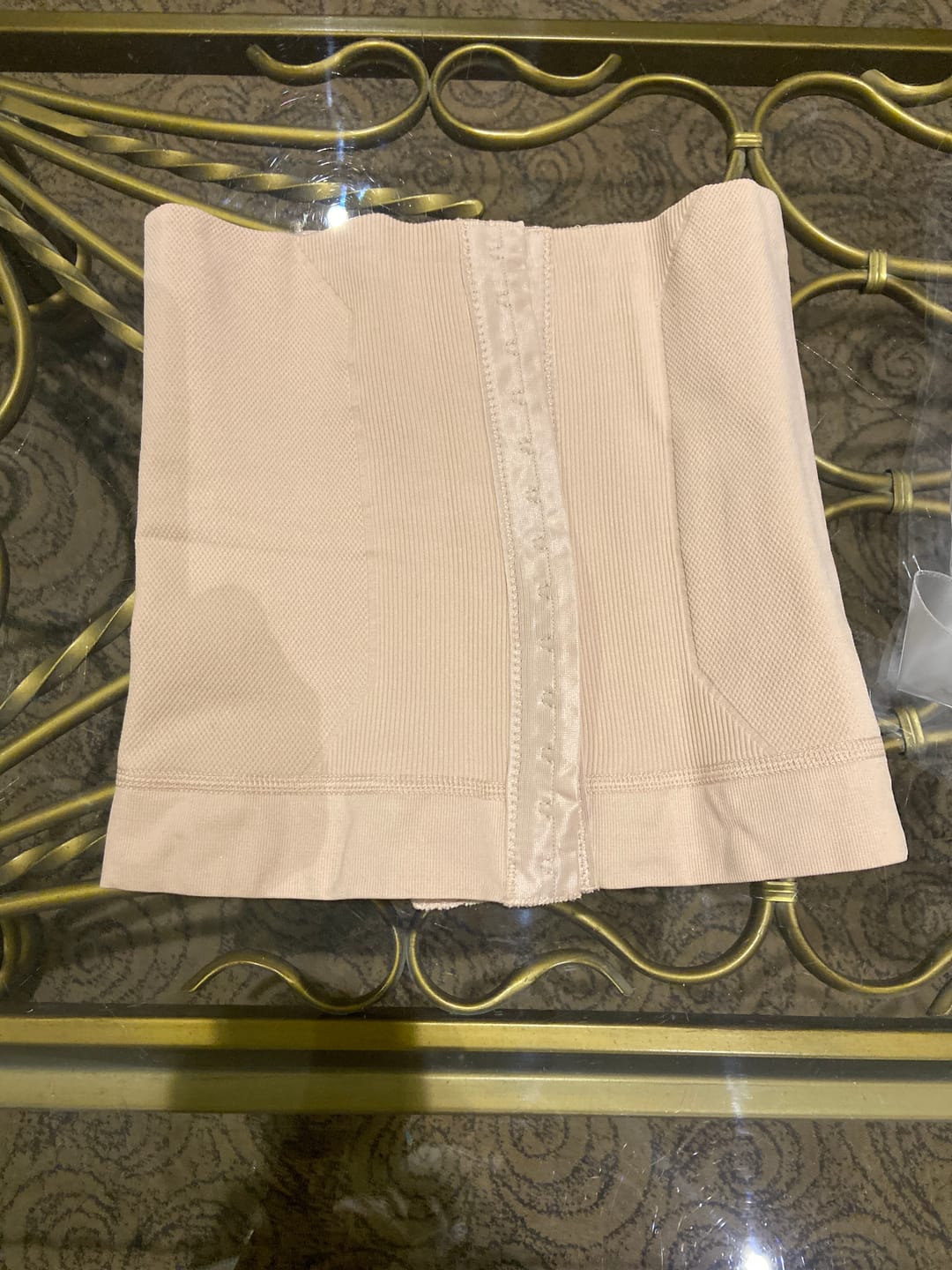 Customer photo review of Microfiber Waist And Abdomen Control Corset
