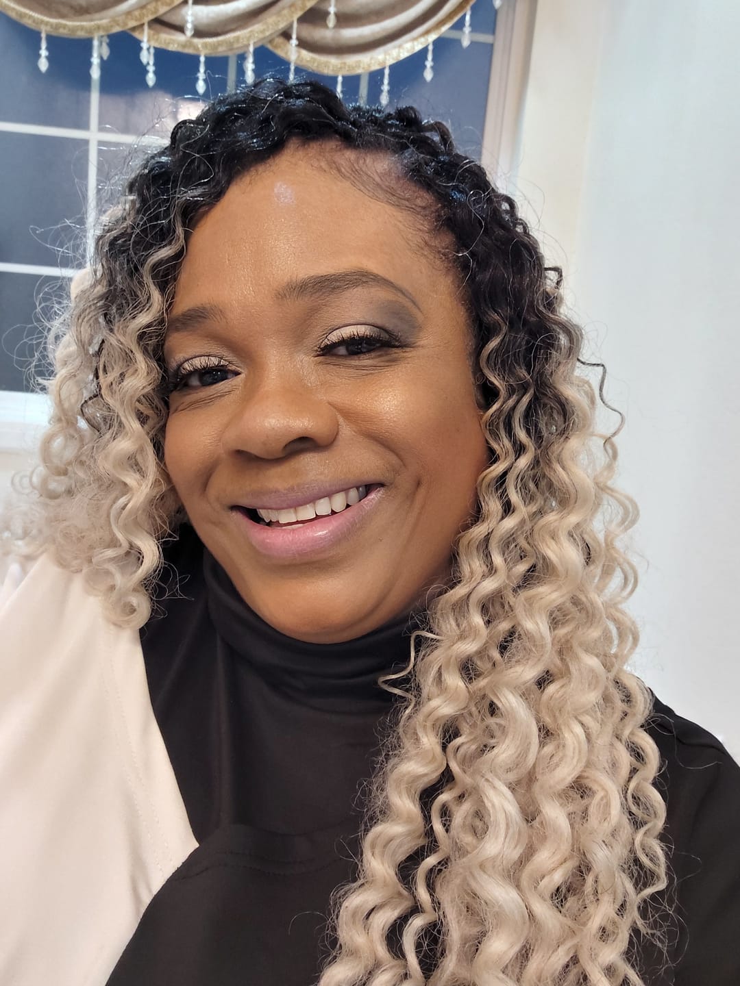 Customer photo review of Freetress Crochet Braid - BEACH CURL 12/18"