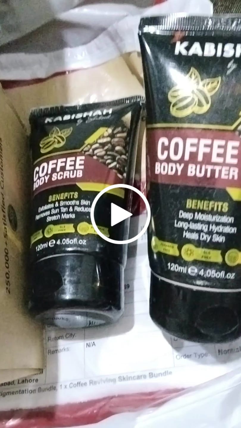 Customer video review of Coffee Reviving Skincare Bundle