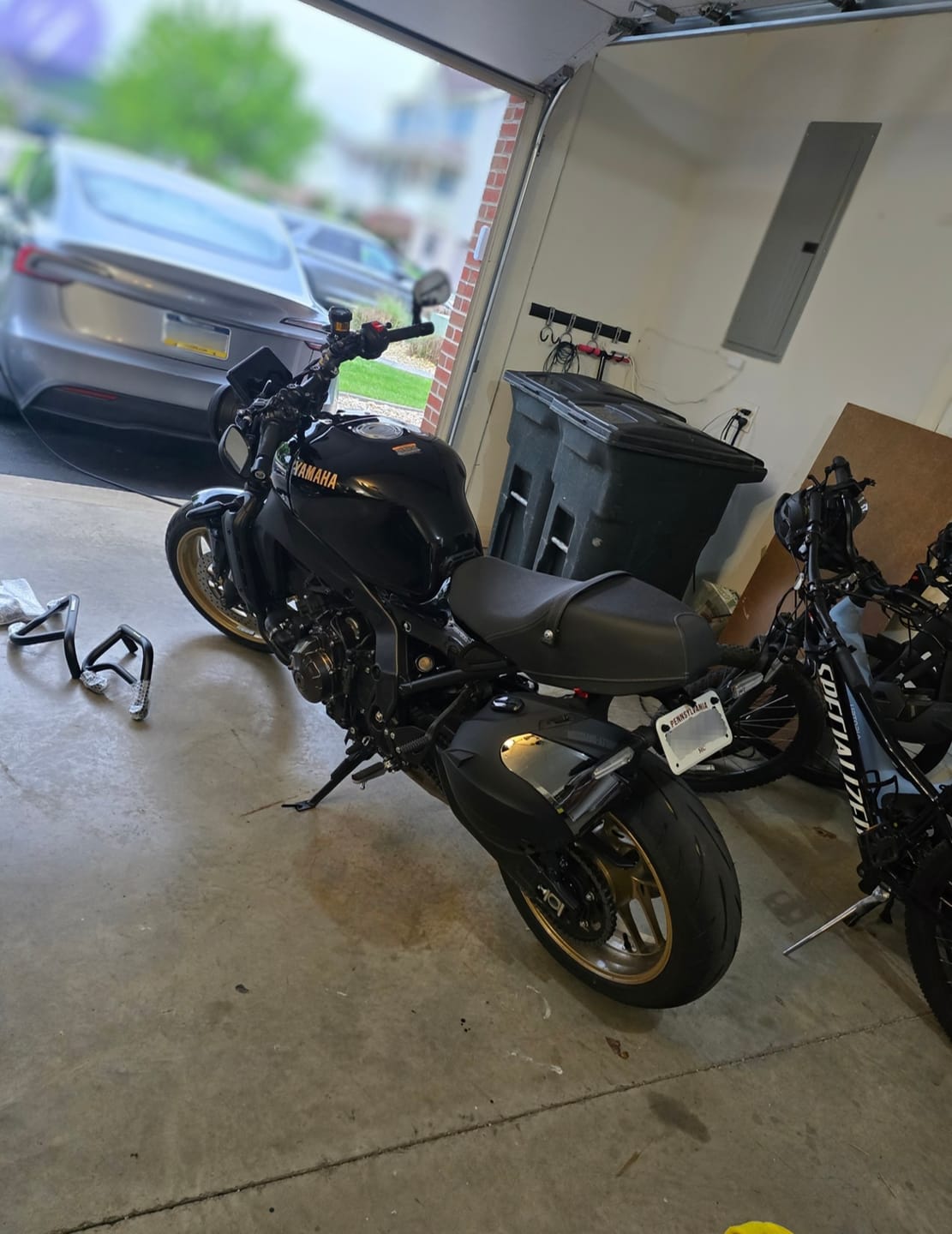 Customer photo review of XSR900 Tail Tidy Kit - 2022-2026