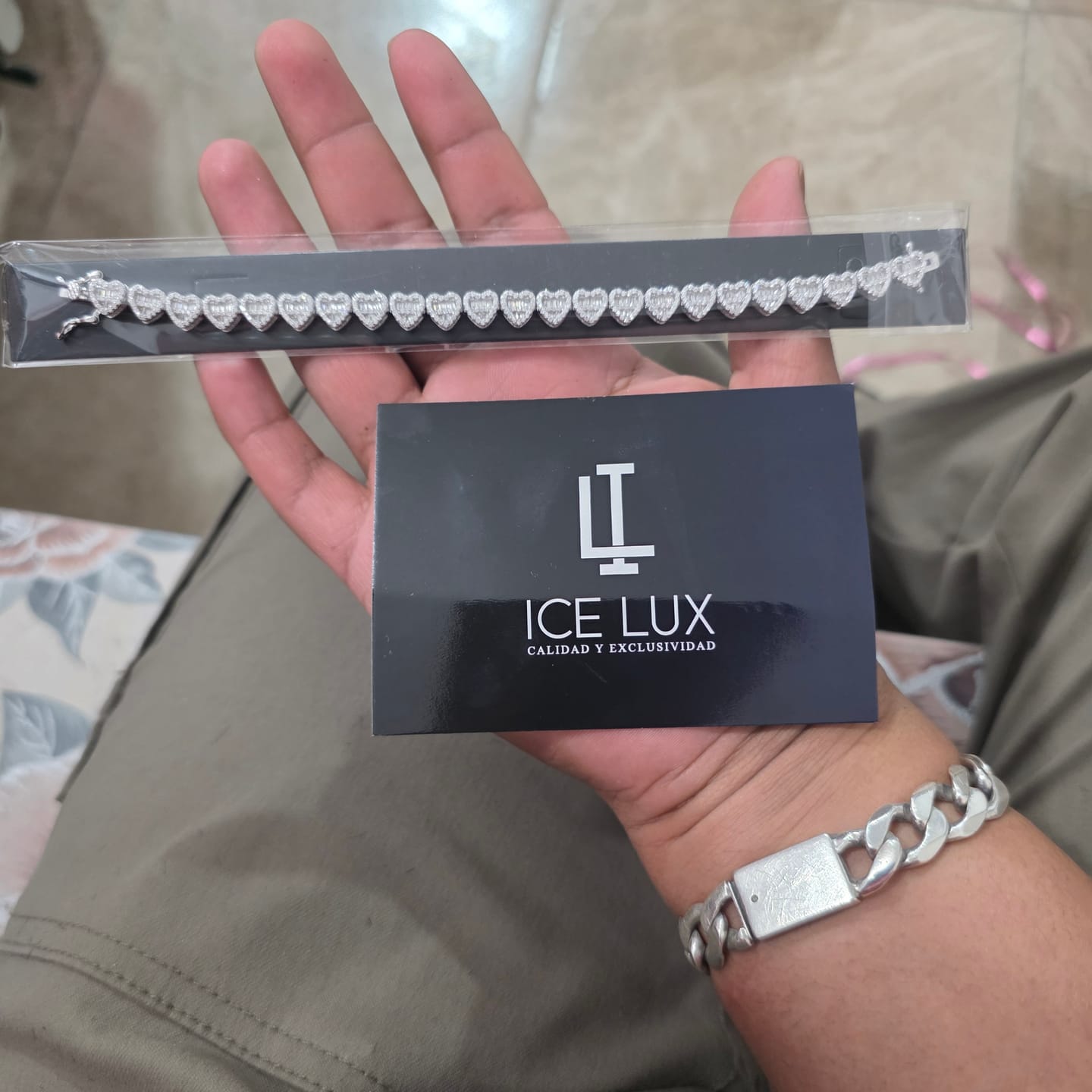 Customer photo review of Pulso corazon baguette