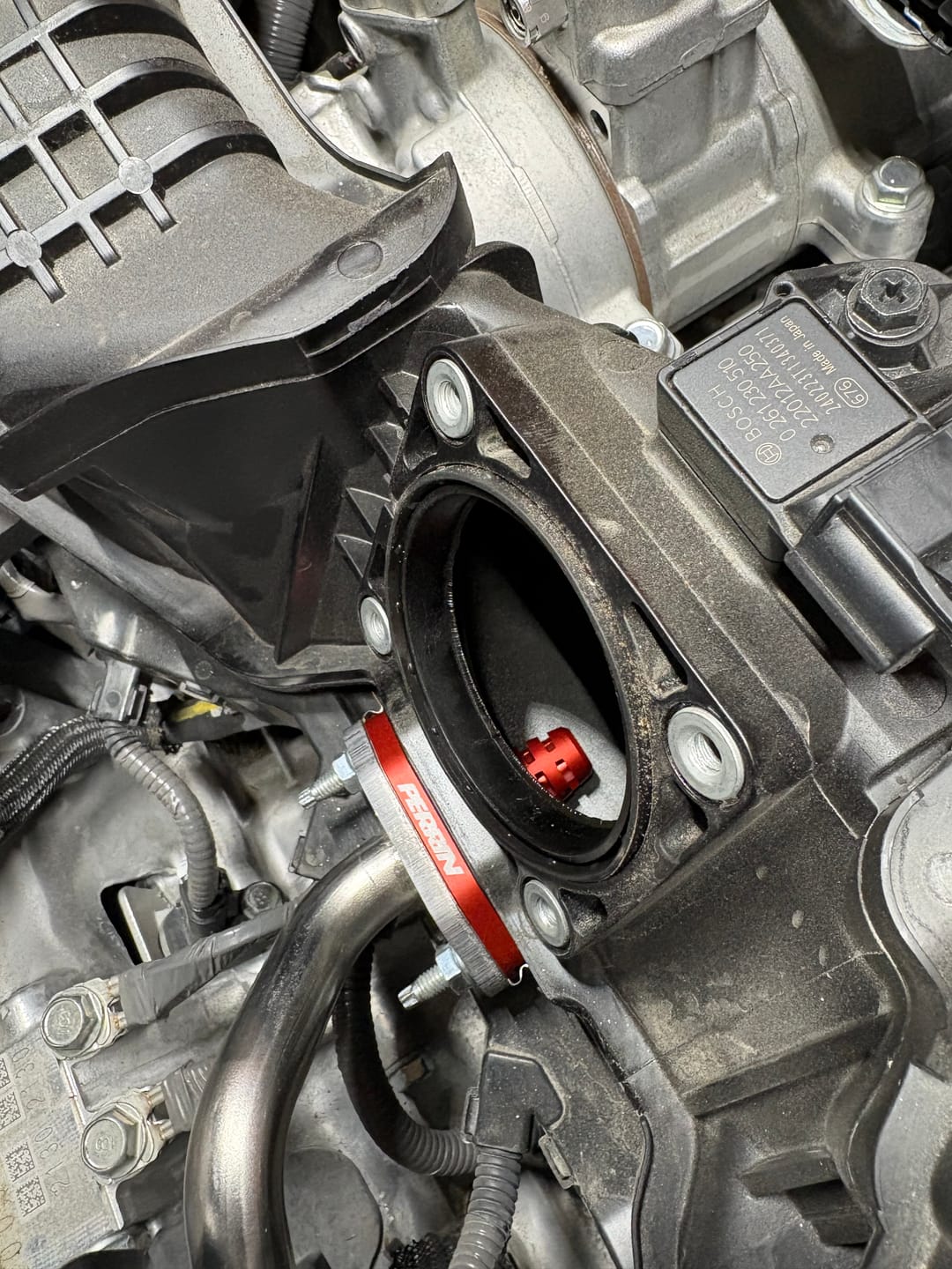 Customer photo review of Low Profile Intake Return Nozzle