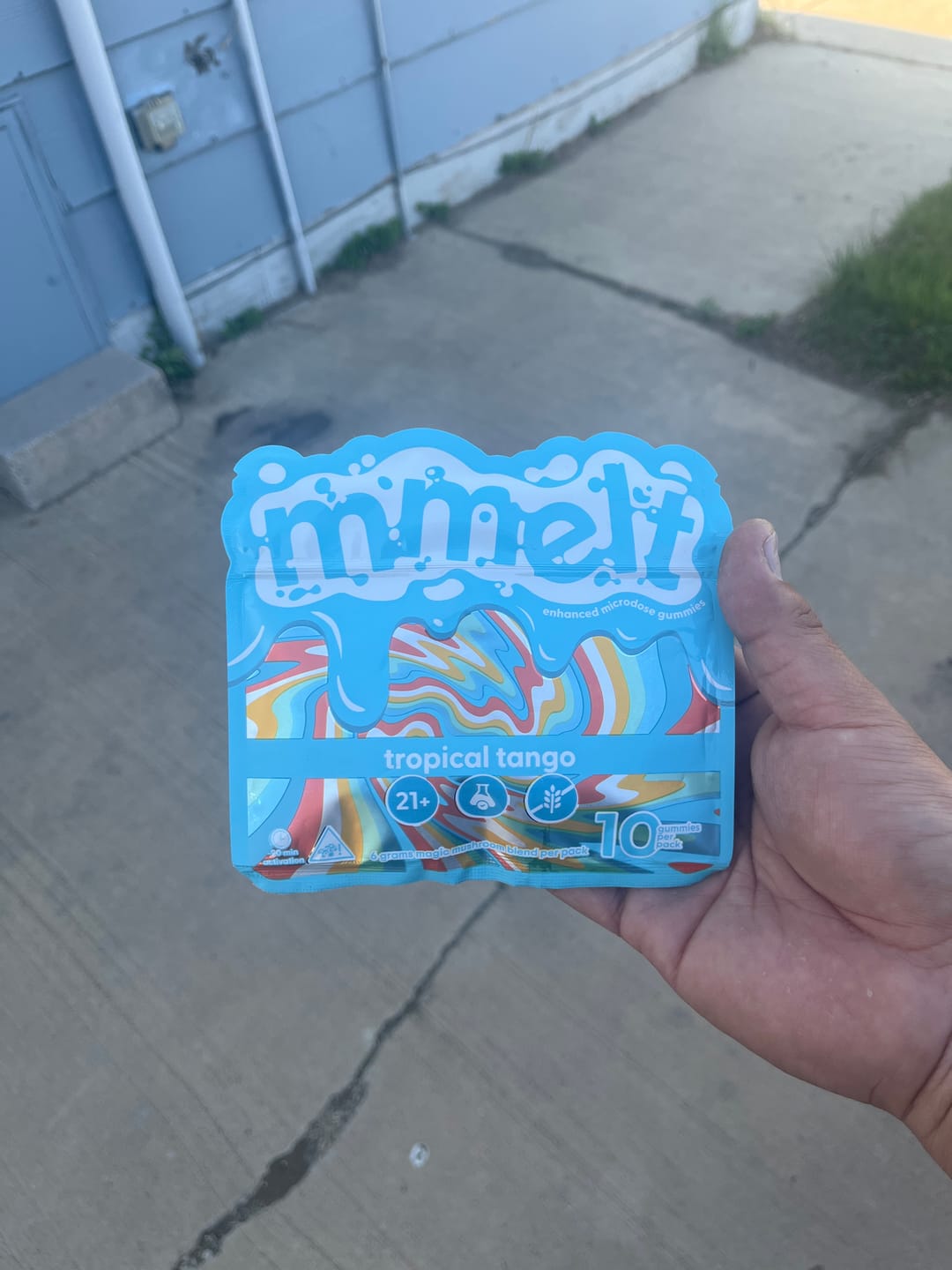 Customer photo review of Mushroom Gummies