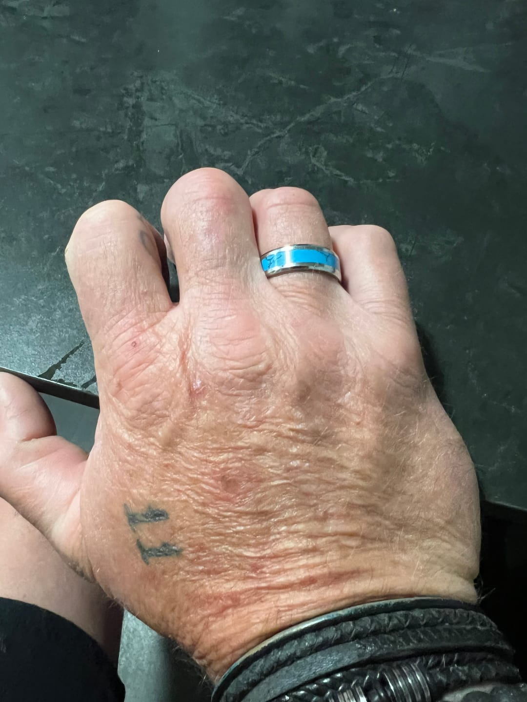 Customer photo review of TURQUOISE BAND.