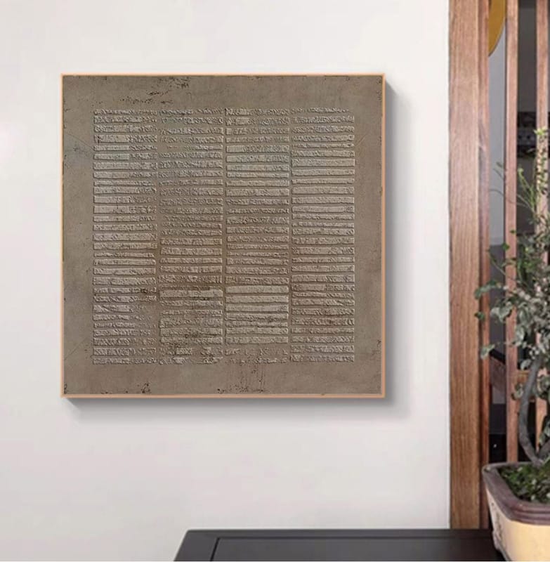 Customer photo review of Wabi-Sabi Wall Art#TX012