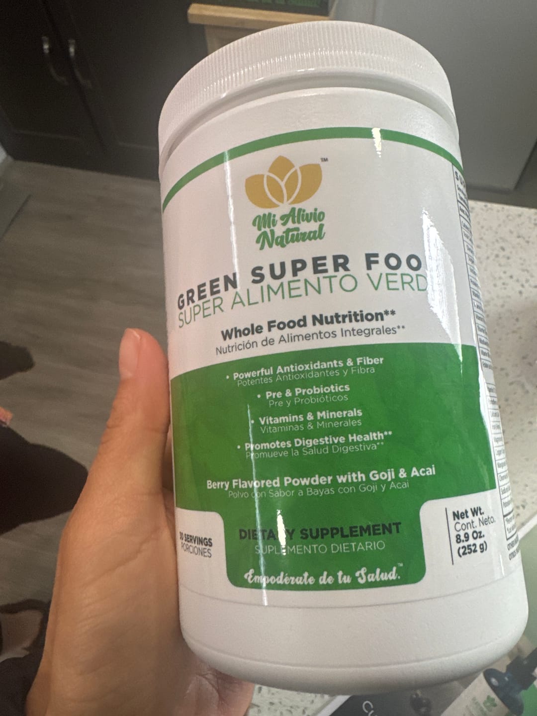 Customer photo review of Pack Total Bienestar – Nutrición e Hidratación Integral