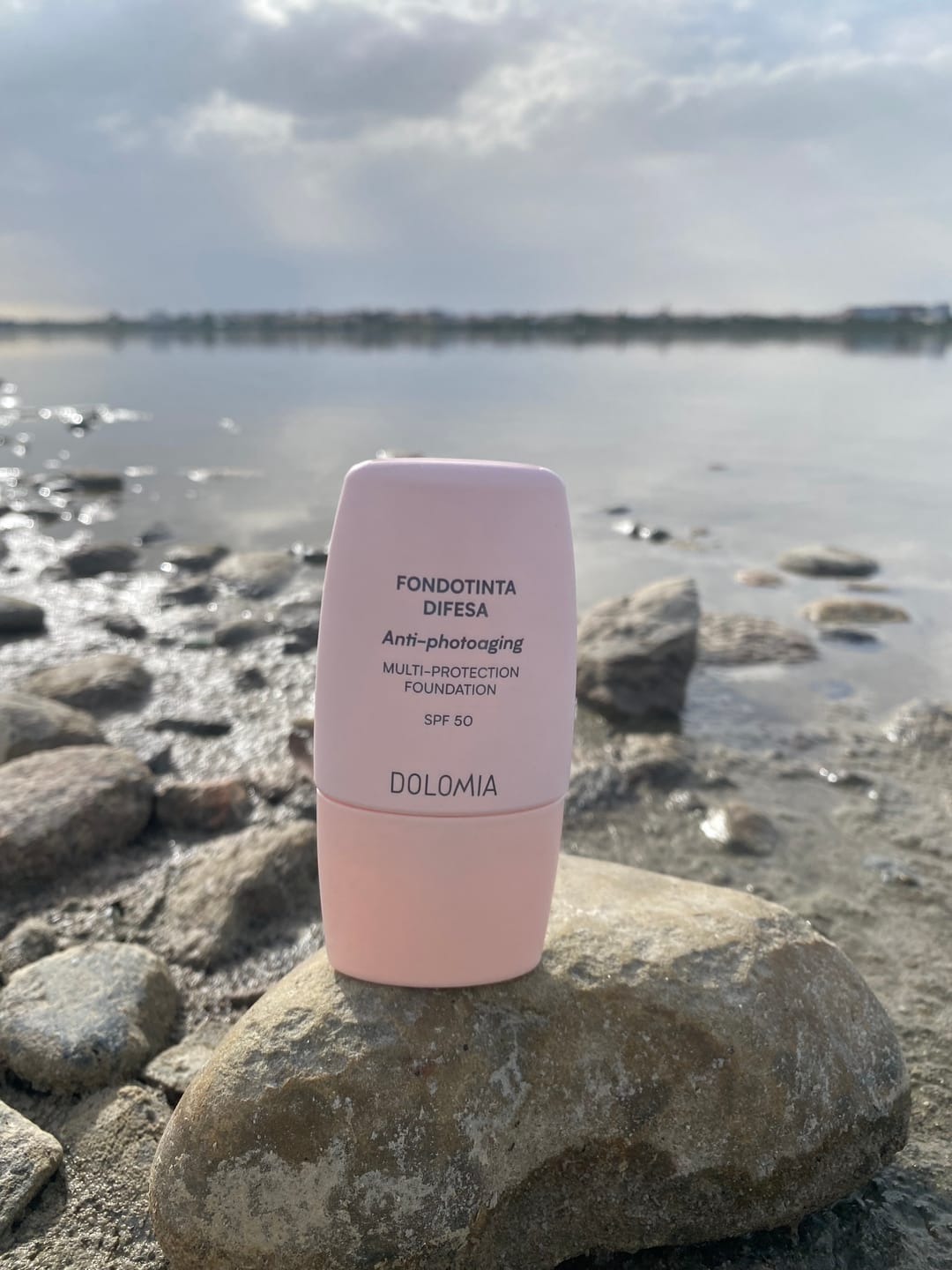 Customer photo review of Fondotinta Difesa SPF 50