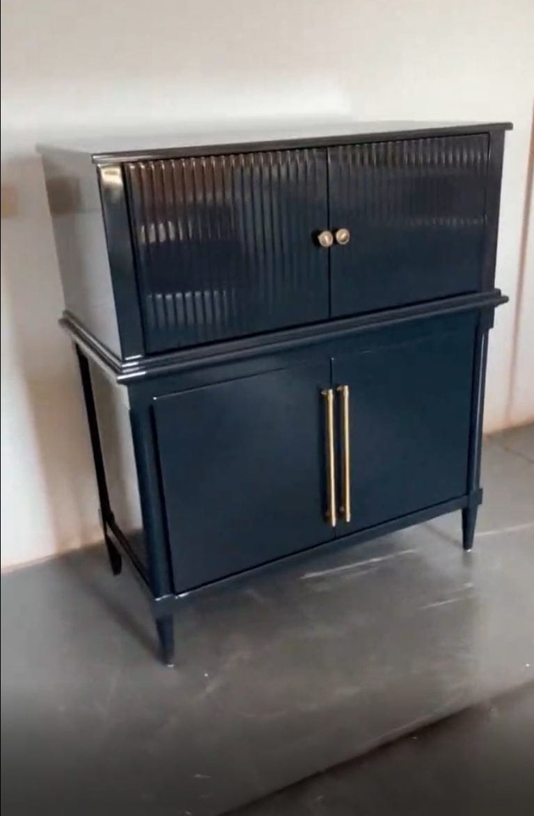 Customer photo review of Heritage Bar Cabinet