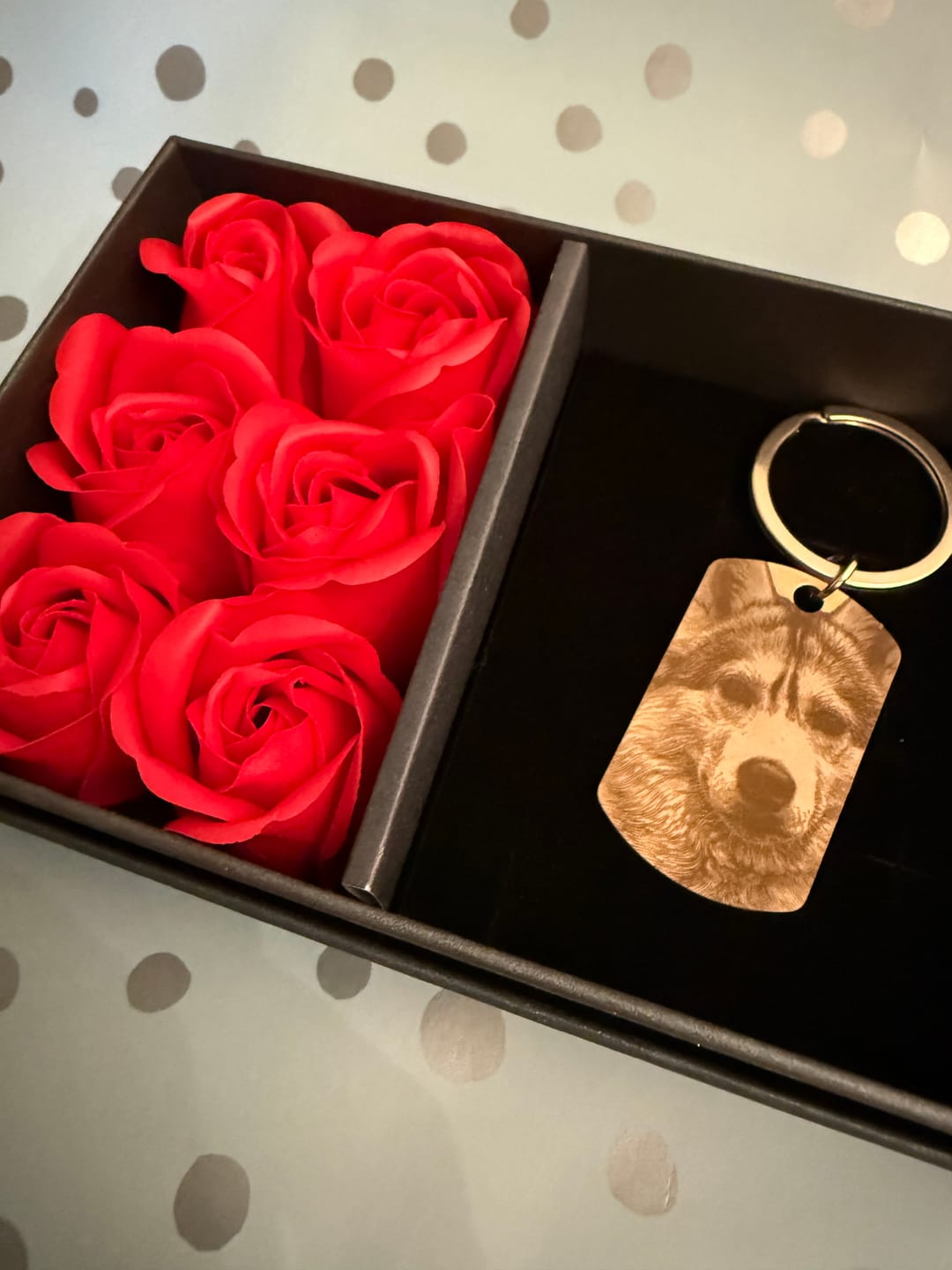 Customer photo review of Pfotenglück Anhänger