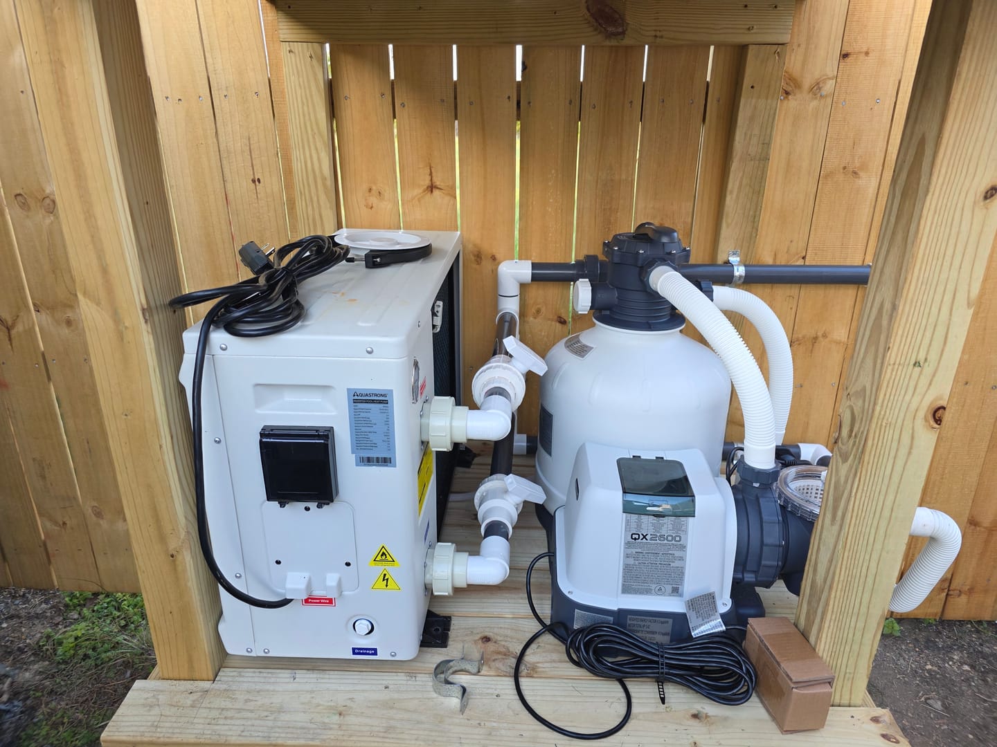 Customer photo review of Brightline Glass Filter Media for Sand Filters