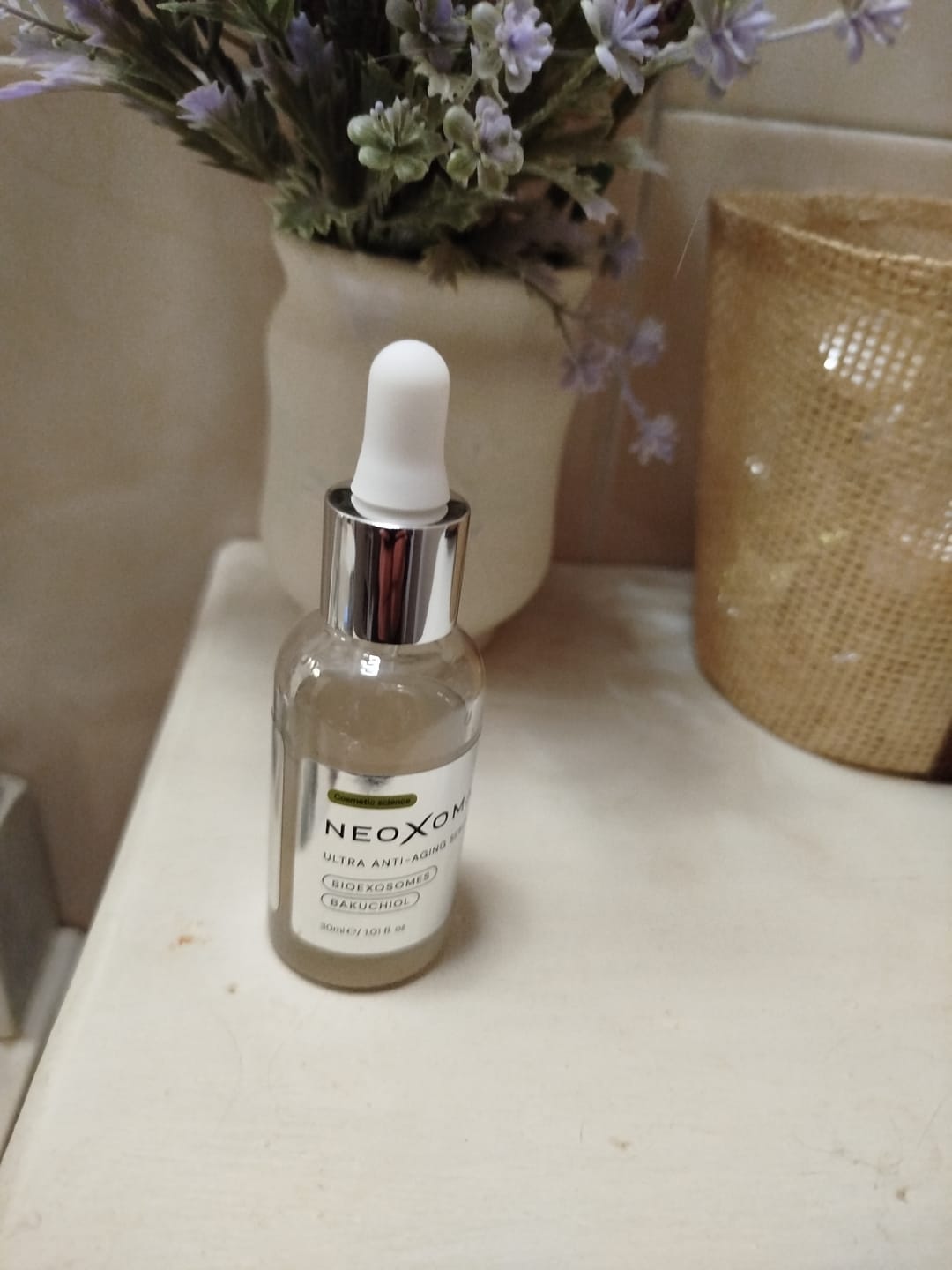 Customer photo review of Sérum de Exosomas Ultra Rejuvenecedor con Bioexosomas de Bakuchiol