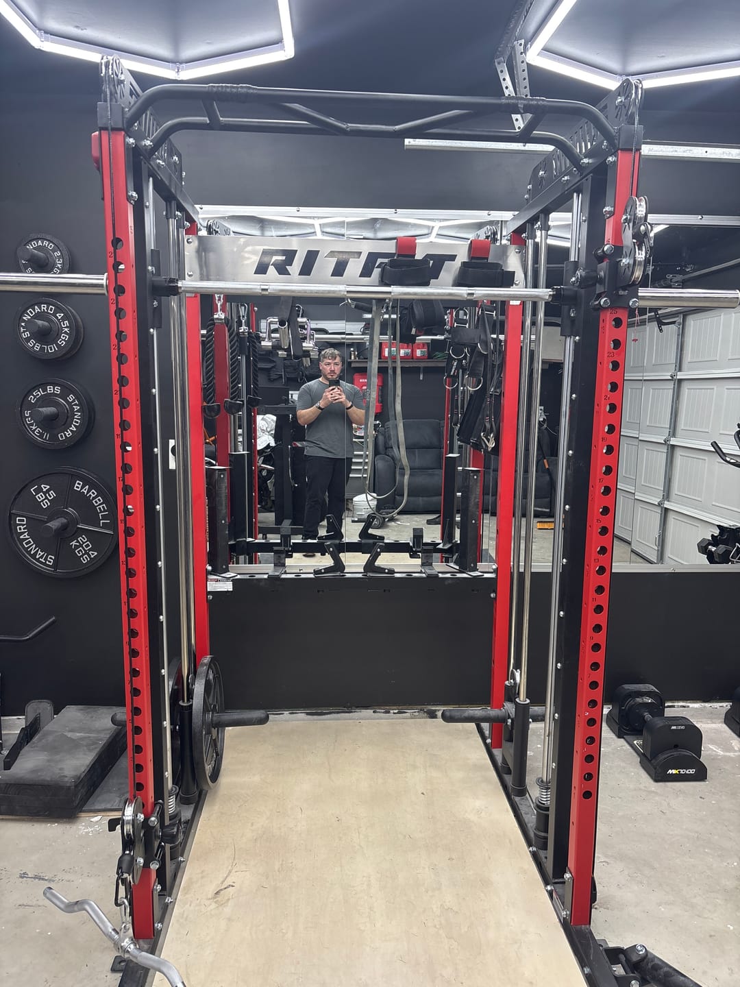 Customer photo review of RitFit FUM1 11-GAUGE Upright Frame (Only for M1 PRO)
