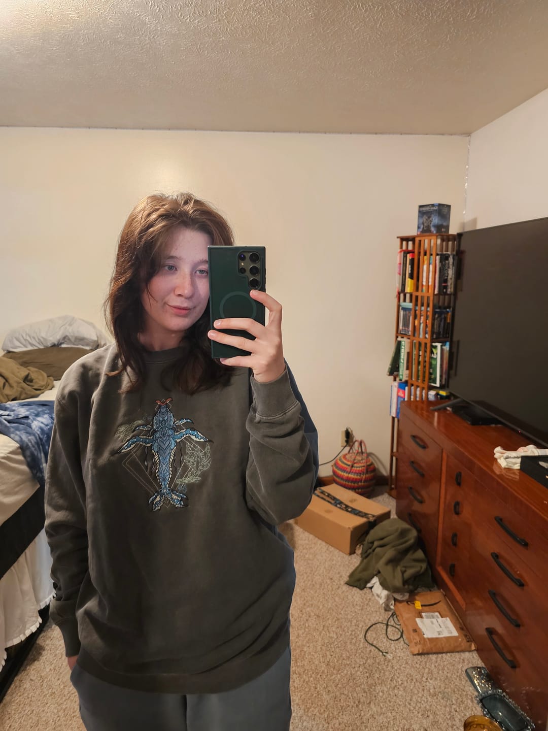 Customer photo review of *PRE-ORDER* Last Shadow Premium Tie Dye Hoodie