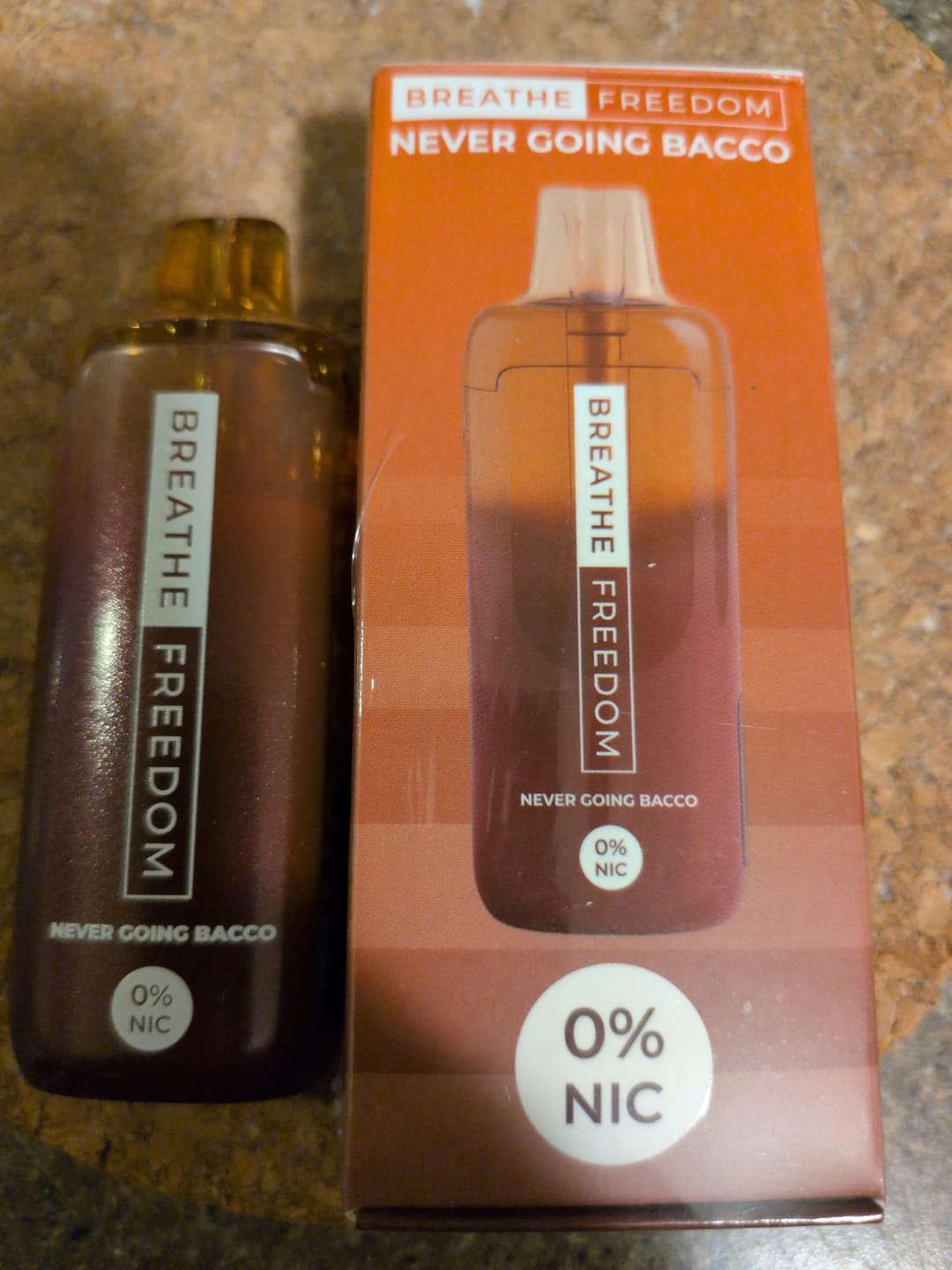 Customer photo review of Breathe Freedom™ Never Going Bacco
