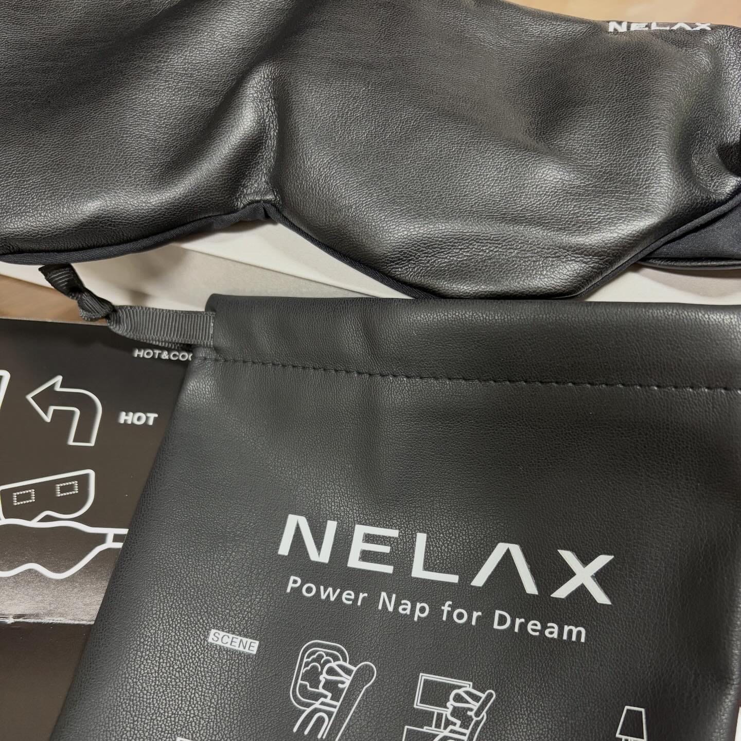 Customer photo review of NELAX 加重アイマスク