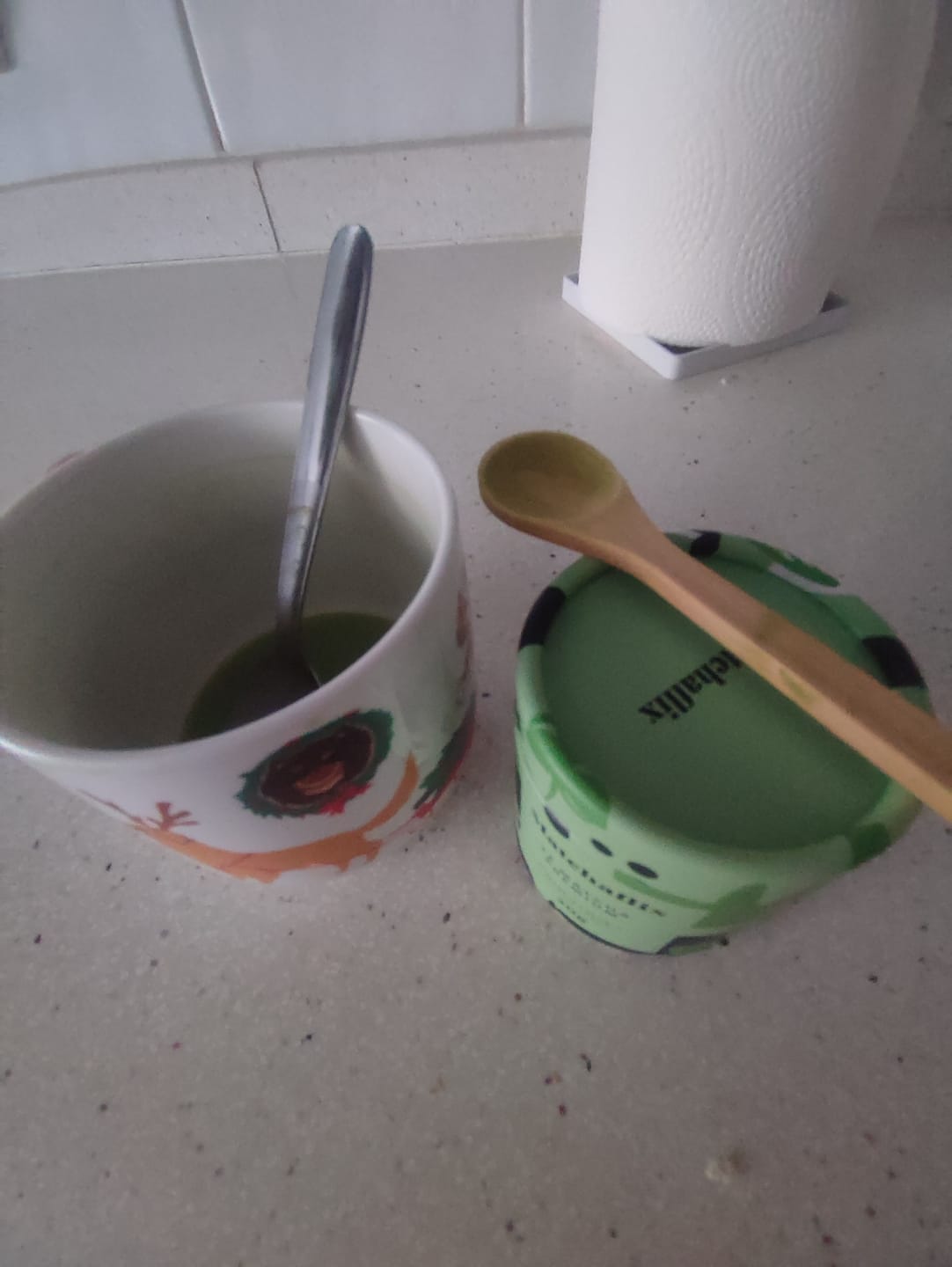 Customer photo review of Cuchara Medidora Bambú 1g