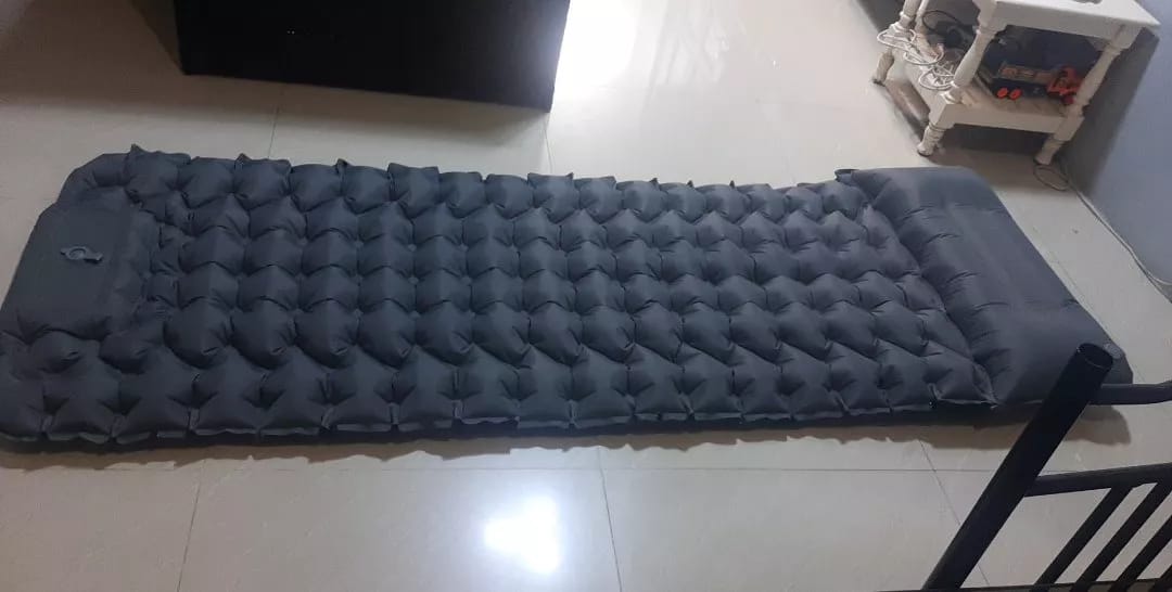 Customer photo review of Ultralekki Materac Kempingowy – Kompaktowy i Idealny na Każdą Przygodę