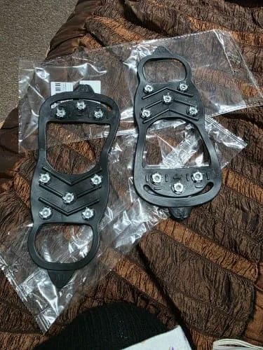Customer photo review of Antypoślizgowe Raki na Buty – Pewna Trakcja na Lodzie i Śniegu