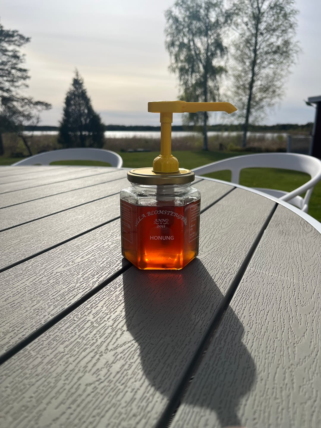 Customer photo review of 2 kg Svensk Flytande Honung (4 × 500 g) + Honungspump