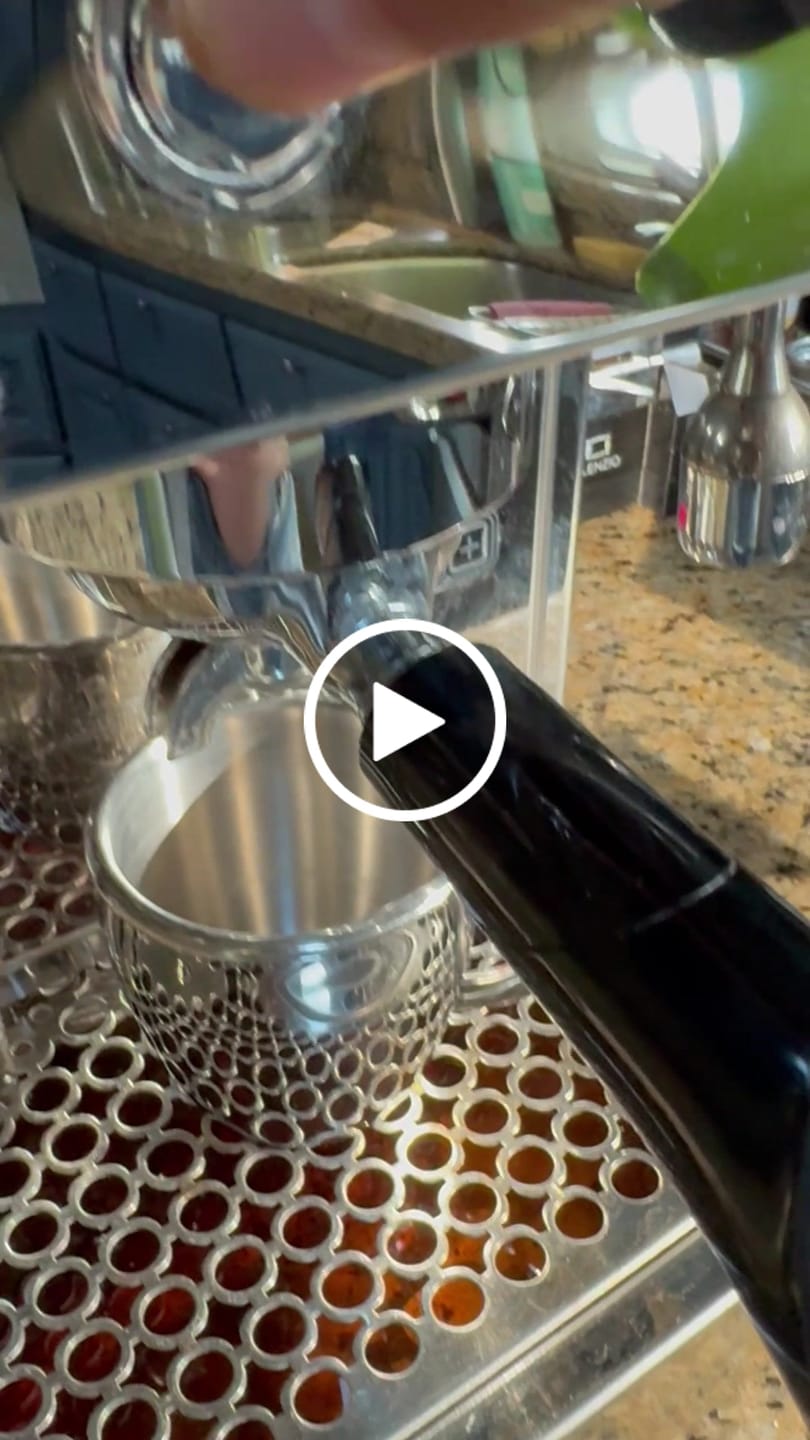 Customer video review of Crema Intensa - Whole Bean Coffee 2.2lb Bag