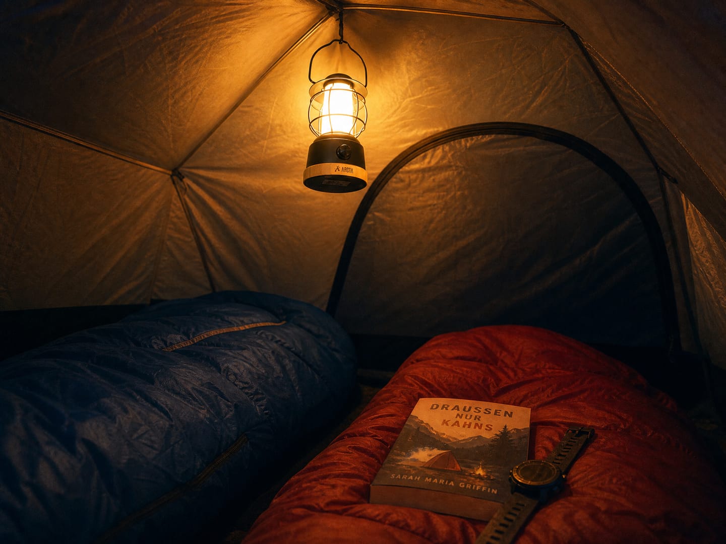 Customer photo review of Camping-Lampe