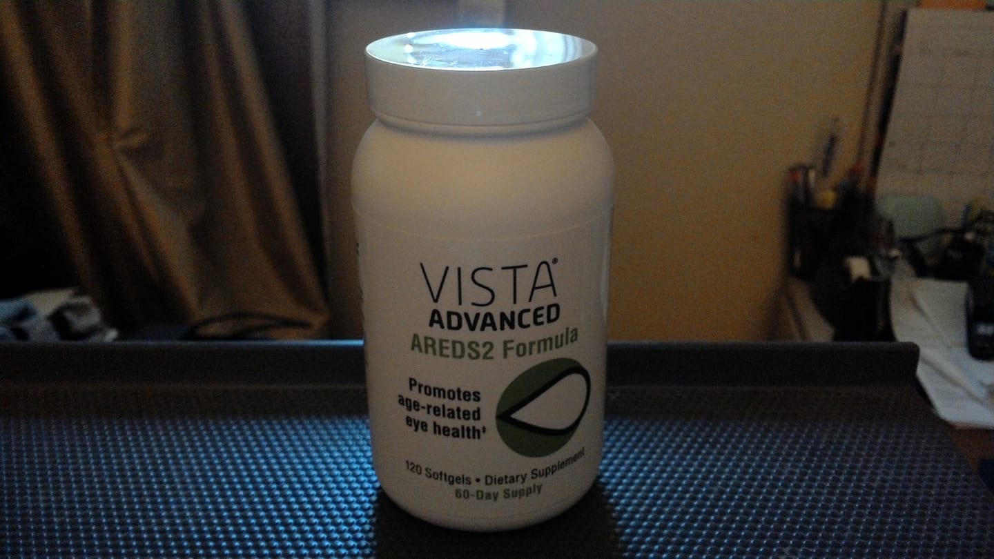 Customer photo review of VISTA® Advanced AREDS2 Formula (120 softgels)