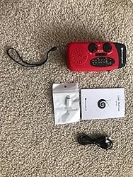 Customer photo review of Wielofunkcyjne Radio Awaryjne – Solarne, Dynamo i Powerbank